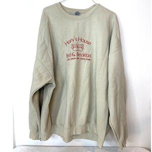 Harry's House Bed & Breakfast Crewneck Sweatshirt Harry Styles Embroidered